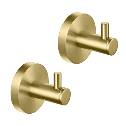 Halo Bathroom Towel & Robe Hook 2 Count - CBA-1401-2PC