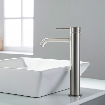 Halo Single Handle Bathroom Vessel Sink Faucet with Pop Up Drain - CBF-1009