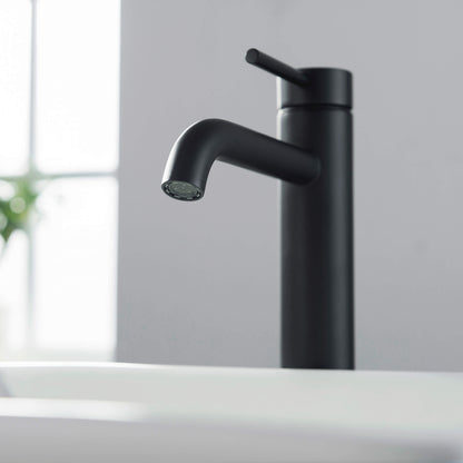 Halo Single Handle Bathroom Vessel Sink Faucet with Pop Up Drain - CBF-1009