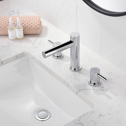 Halo 8" Widespread Bathroom Sink Faucet with Drain Assembly - CBF-1025