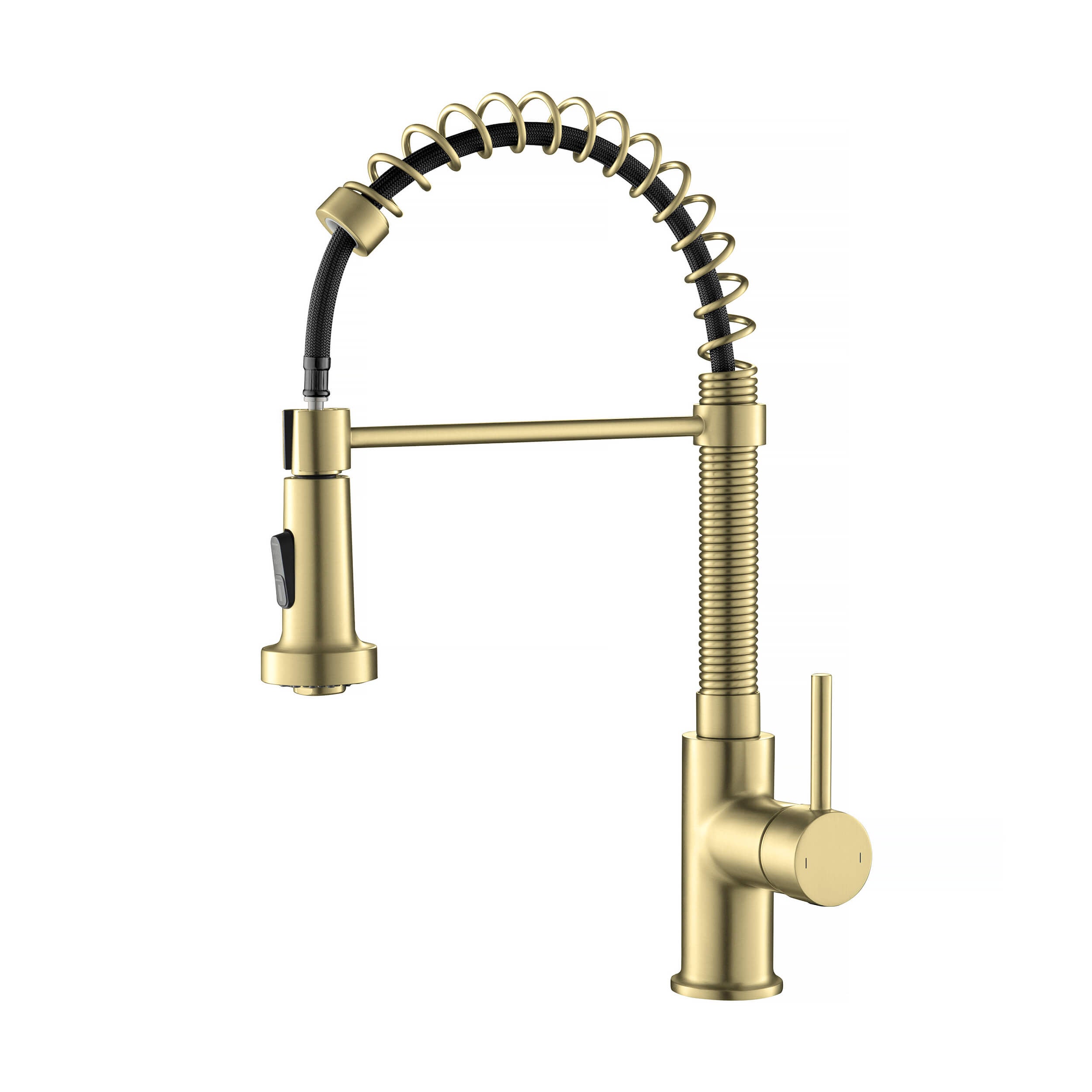 Genova Commercial Style Single Handle Pull Down Kitchen Sink Faucet - CKF-2003