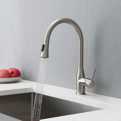 Mesa Single Handle Pull Down Kitchen Sink Faucet - CKF-2005