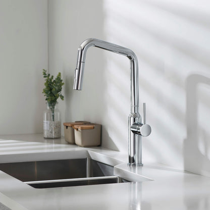 Tampa Single Handle Pull Down Kitchen Sink Faucet - CKF-2007