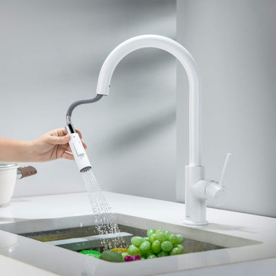 Halo Single Handle Pull Down Kitchen Faucet - CKF-2013