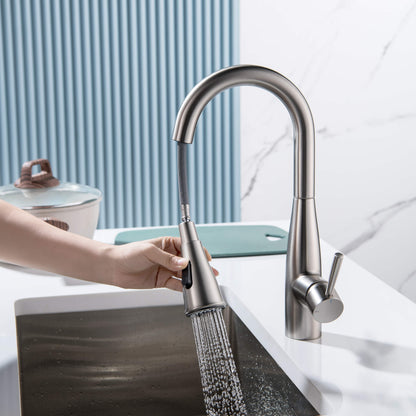 Plano Single Handle Pull Down Kitchen & Bar Sink Faucet - CKF-2015