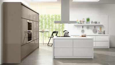 Alvic Luxe Blanco Colonial Pearl kitchen cabinets - Shop at Home Craft Studio - 2