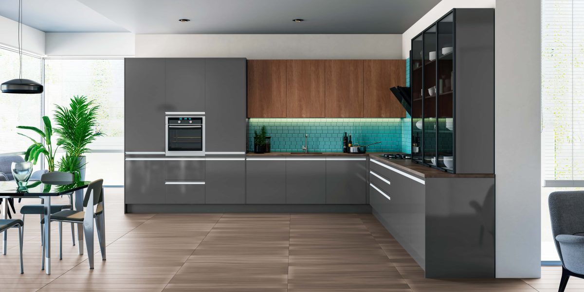 Alvic Luxe Gris Plomo kitchen cabinets - Shop at Home Craft Studio - 2
