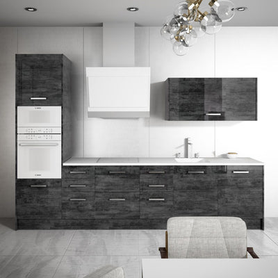 Alvic Luxe Metallo 04 Graft kitchen cabinets - Shop at Home Craft Studio - 2