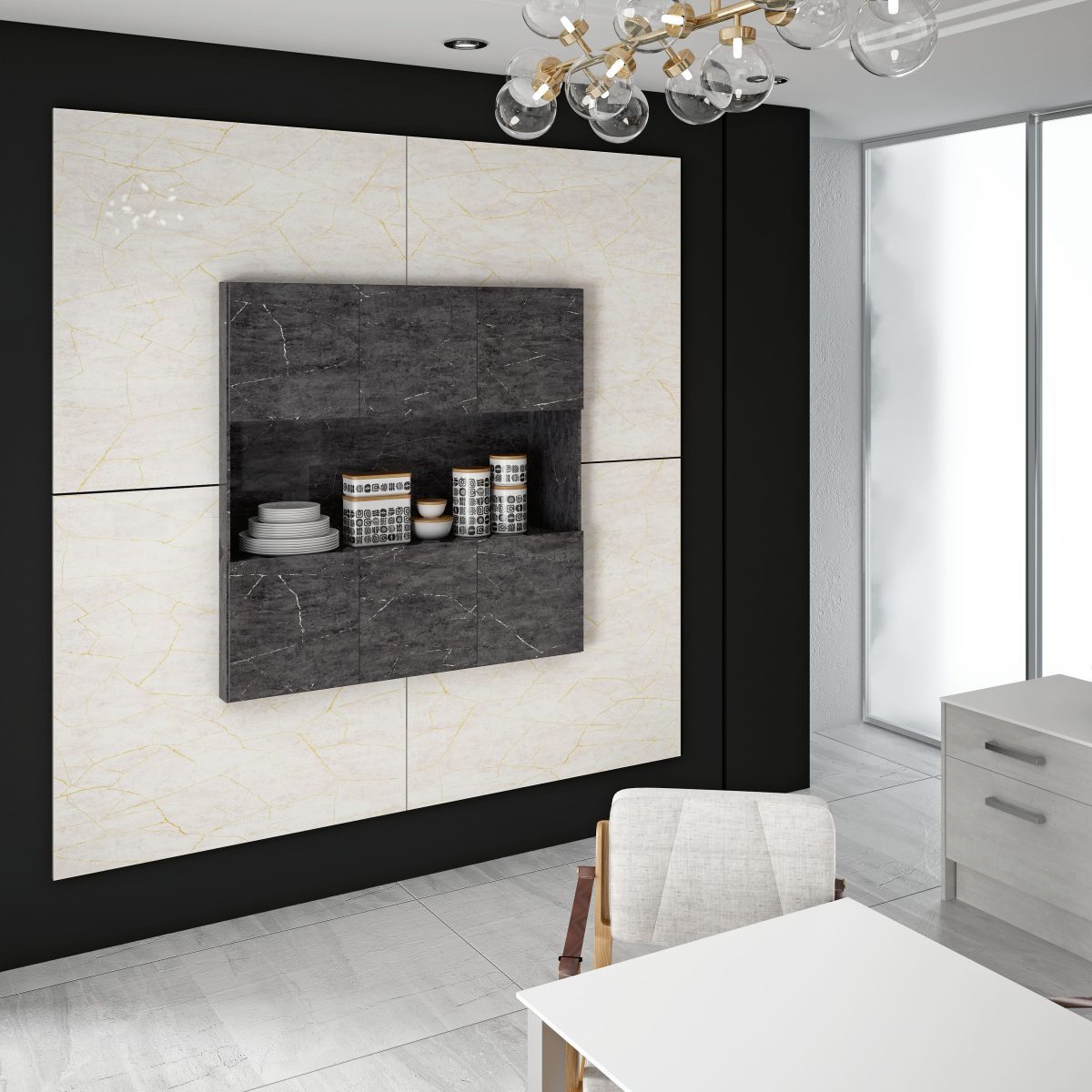 Alvic Luxe Porcelain 01 Gold Floor or Wall Tile - Shop at Home Craft Studio - 2