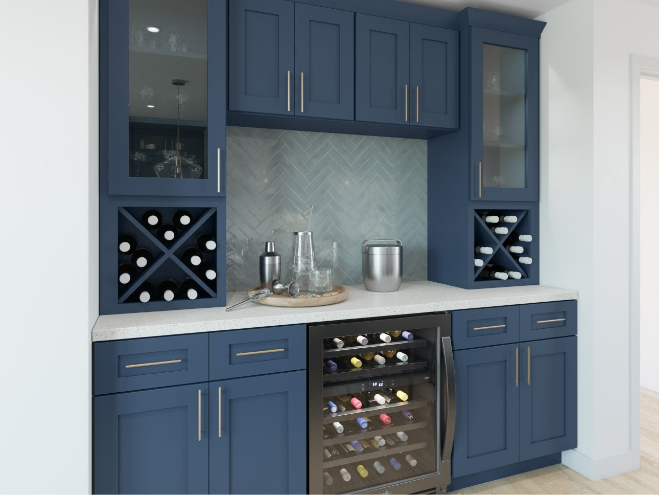 Elegant Ocean kitchen cabinets - Shop at Home Craft Studio - 2