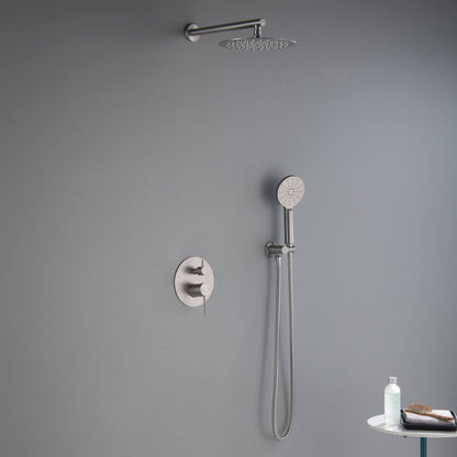 Halo Pressure Balanced 2-Function Wall Mount Shower System with Rough-in Valve - CSF-4003