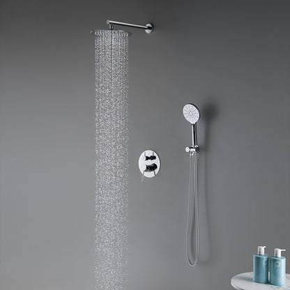 Halo Pressure Balanced 2-Function Wall Mount Shower System with Rough-in Valve - CSF-4003