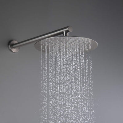 Halo Pressure Balanced 3-Function Wall Mount Shower System with Rough-In Valve - CSF-4004