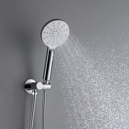 Halo Pressure Balanced 3-Function Wall Mount Shower System with Rough-In Valve - CSF-4004