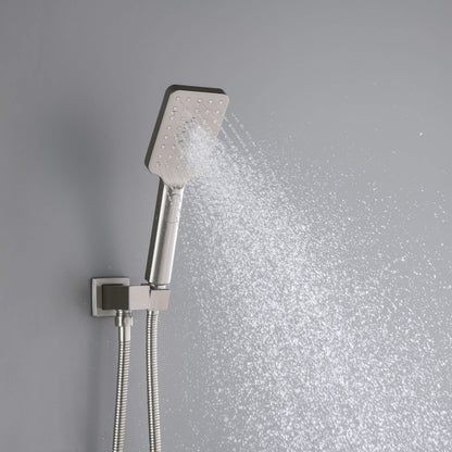 Quadra Pressure Balanced 3-Function Wall Mount Shower System with Rough-In Valve - CSF-4006