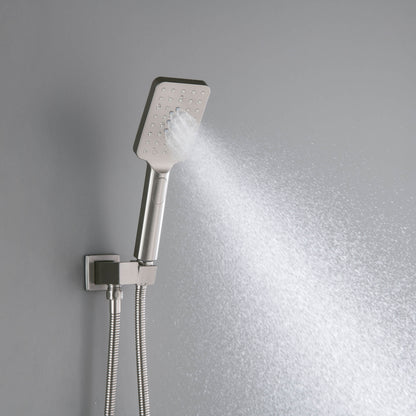 Quadra Pressure Balanced 3-Function Wall Mount Shower System with Rough-In Valve - CSF-4006