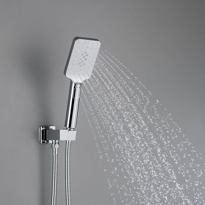 Quadra Pressure Balanced 3-Function Wall Mount Shower System with Rough-In Valve - CSF-4006