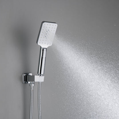 Quadra Pressure Balanced 3-Function Wall Mount Shower System with Rough-In Valve - CSF-4006