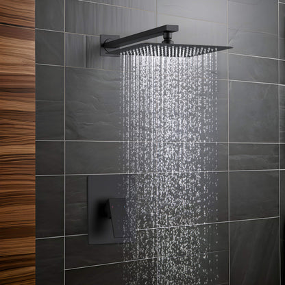Quadra Pressure Balanced Single Function Wall Mount Shower System with Rough-In Valve - CSF-4011