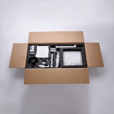 Quadra Pressure Balanced 3-Function Ceiling Mount Shower System with Rough-In Valve - CSF-4013