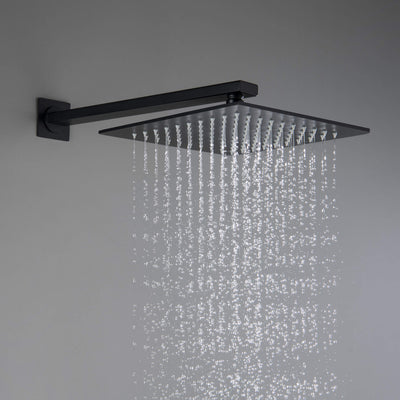 Quadra 2-Function Thermostatic Wall Mount Shower System With Rough-in Valve - CSF-4014