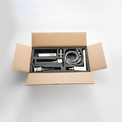 Quadra Deck Mounted Roman Bathtub Faucet with Hand Shower - CTF-3102