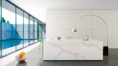 Caesarstone 5131 Calacatta Nuvo Quartz Countertop Countertops - Shop at Home Craft Studio - 2