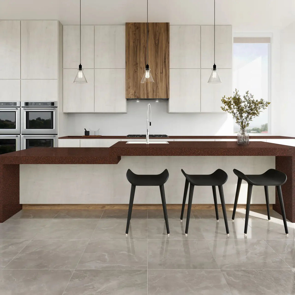 Cambria Carmarthen Brown Quartz Countertop Countertops - Shop at Home Craft Studio - 3