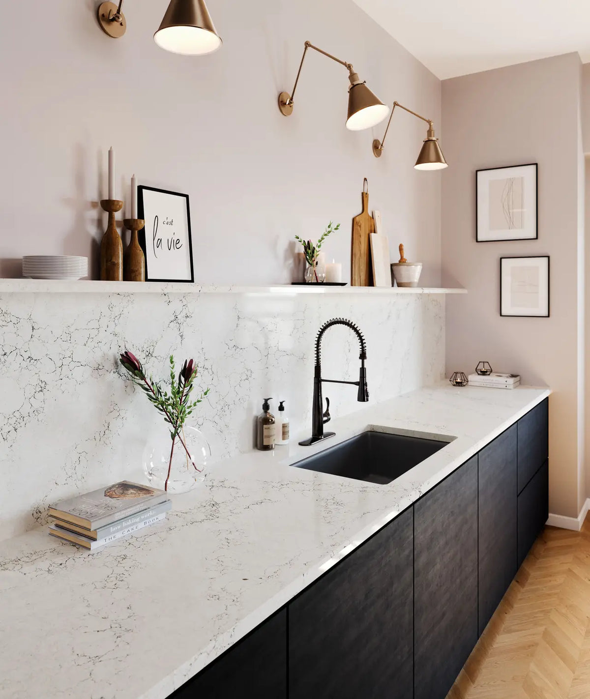 Cambria Whitendale Quartz Countertop Countertops - Shop at Home Craft Studio - 3
