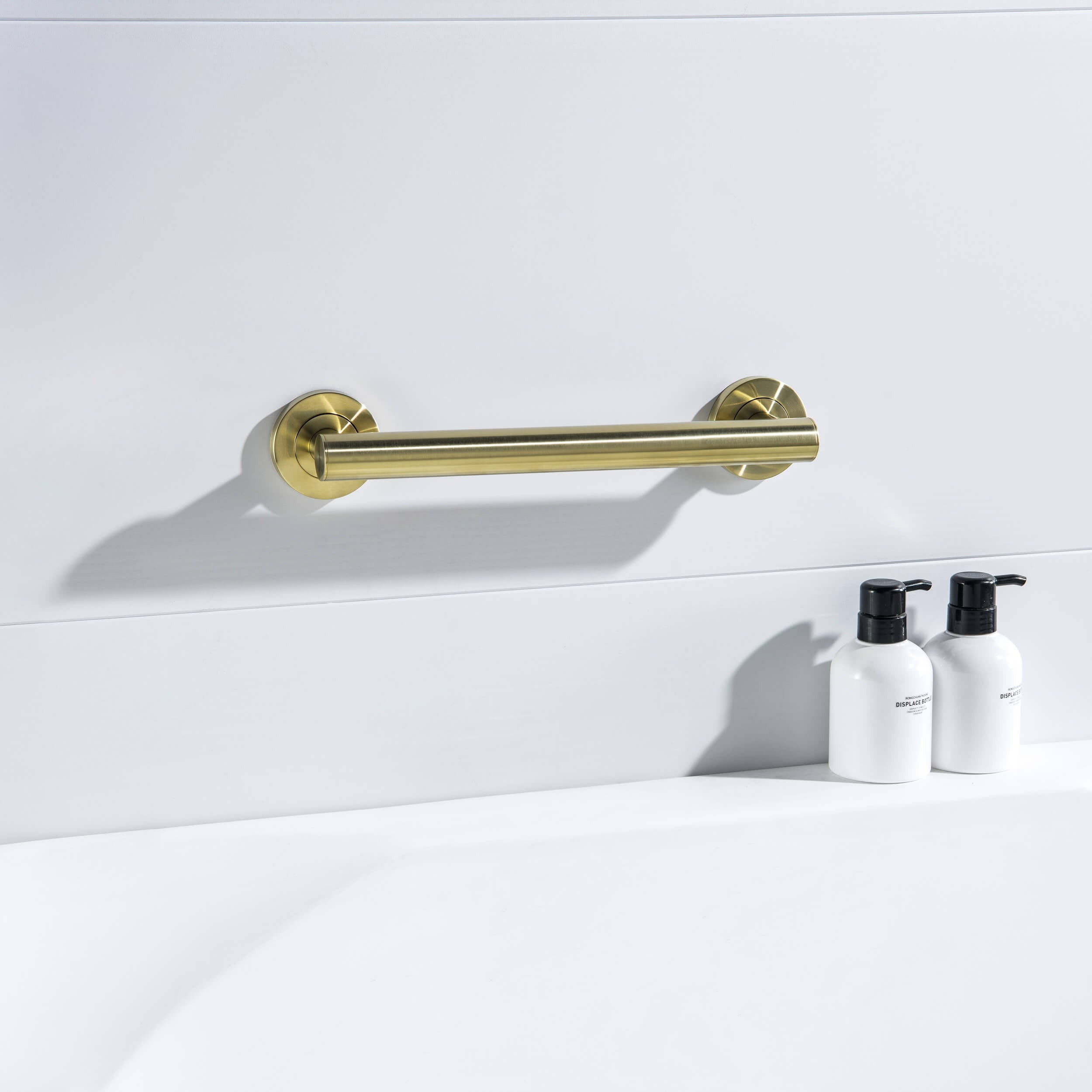 12" Stainless Steel Bathroom Safety Grab Bar - CGB-1112  - Shop at Home Craft Studio - 2