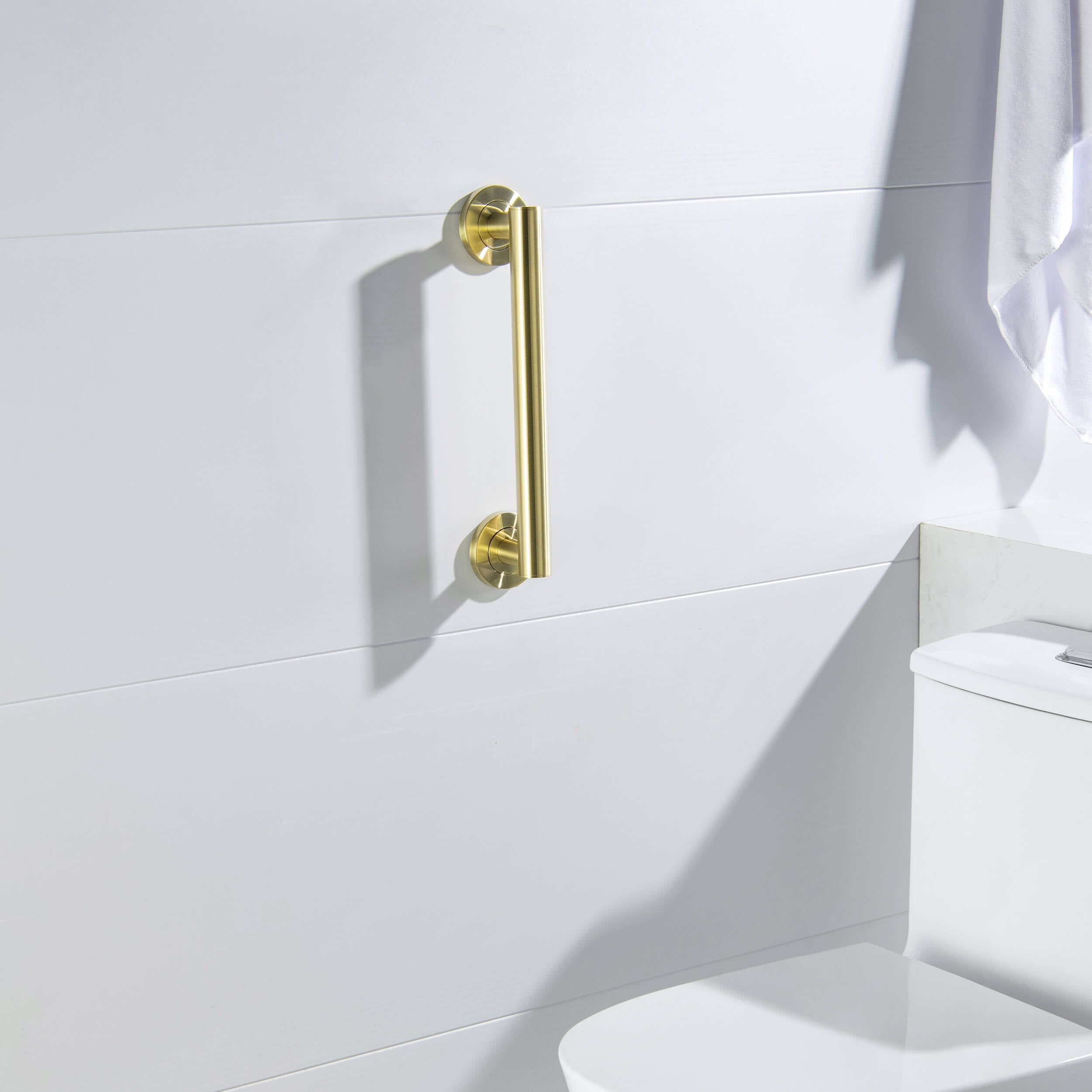 12" Stainless Steel Bathroom Safety Grab Bar - CGB-1112  - Shop at Home Craft Studio - 4