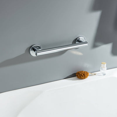 12" Stainless Steel Bathroom Safety Grab Bar - CGB-1112  - Shop at Home Craft Studio - 12