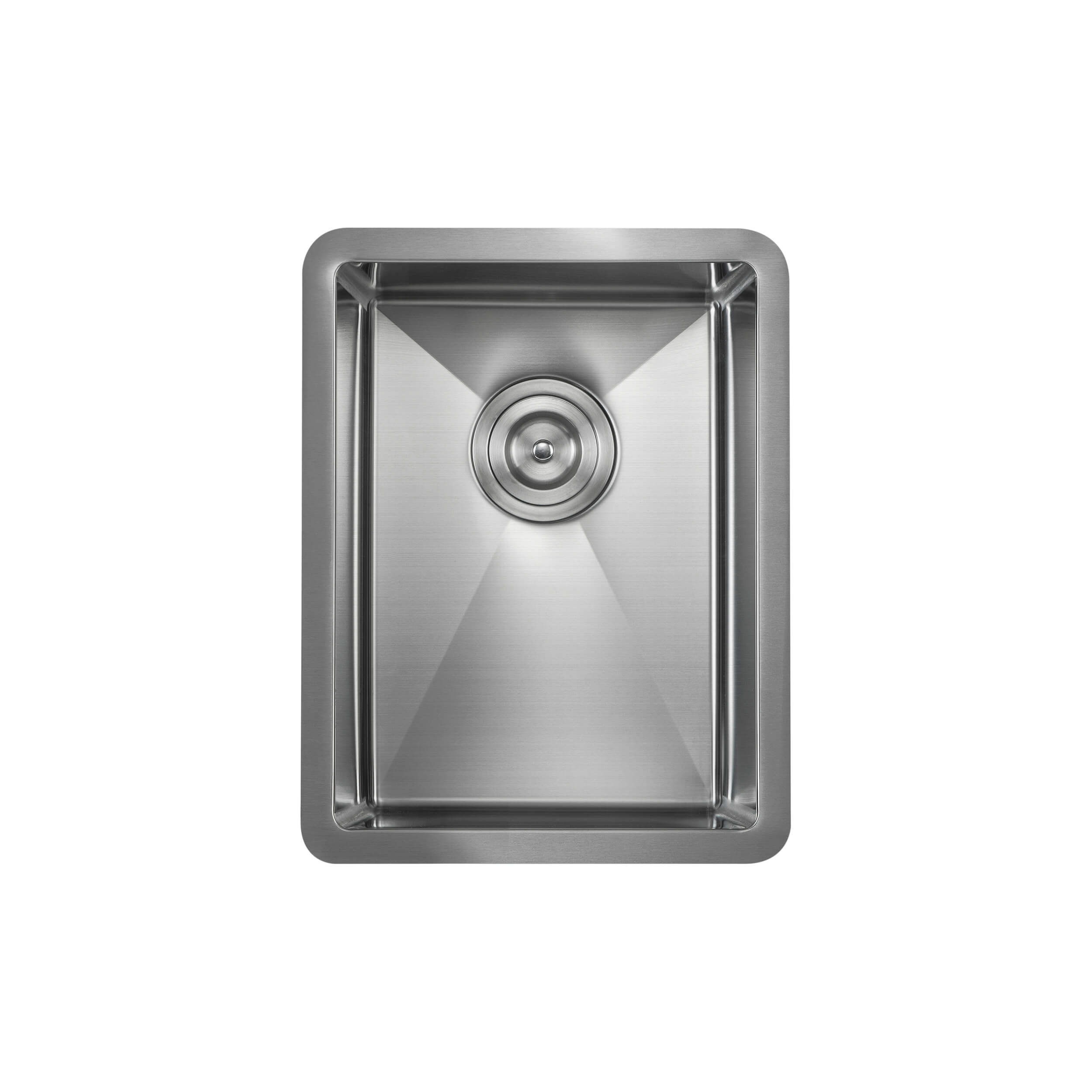 14" Handcrafted Undermount Single Bowl 16 gauge Stainless Steel Kitchen Sink - C1-14S  - Shop at Home Craft Studio - 5