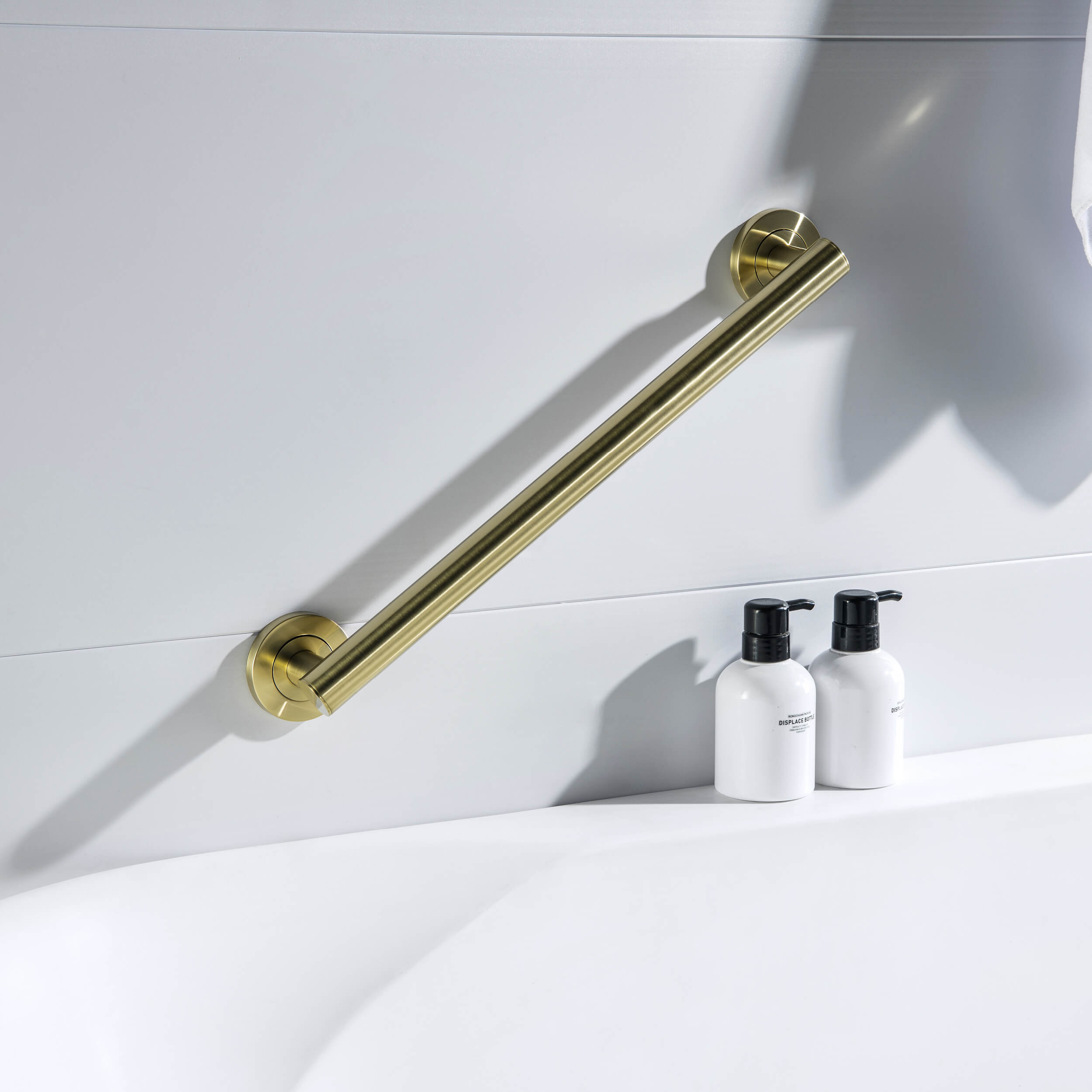 18" Stainless Steel Bathroom Safety Grab Bar - CGB-1118  - Shop at Home Craft Studio - 4