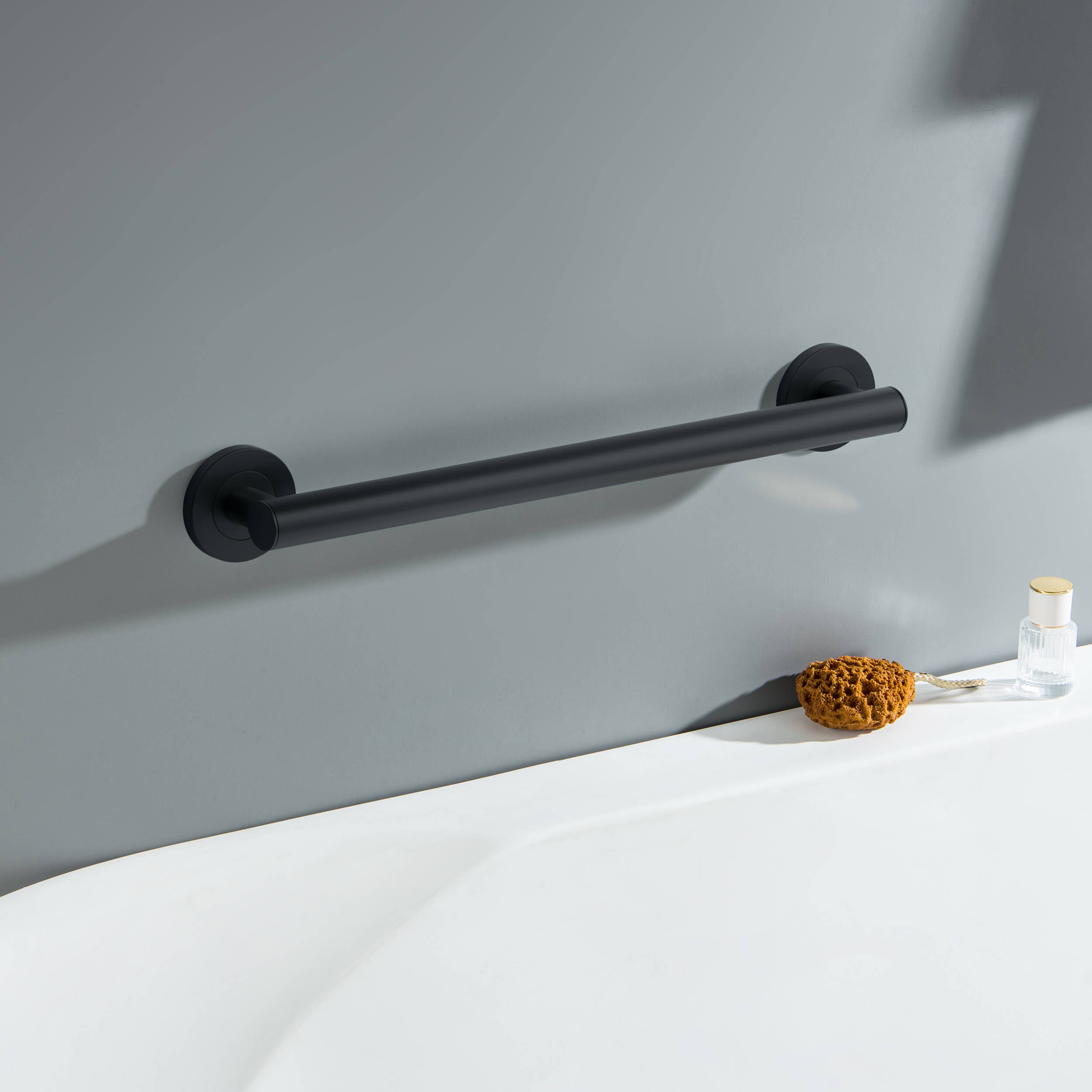 18" Stainless Steel Bathroom Safety Grab Bar - CGB-1118  - Shop at Home Craft Studio - 20