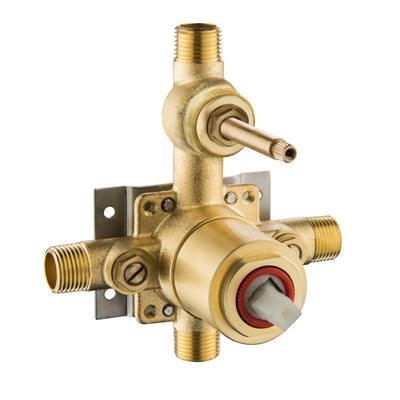 2 Function Pressure Balance Shower System Rough-in Valve with Cartridge - SV1-2  - Shop at Home Craft Studio - 1