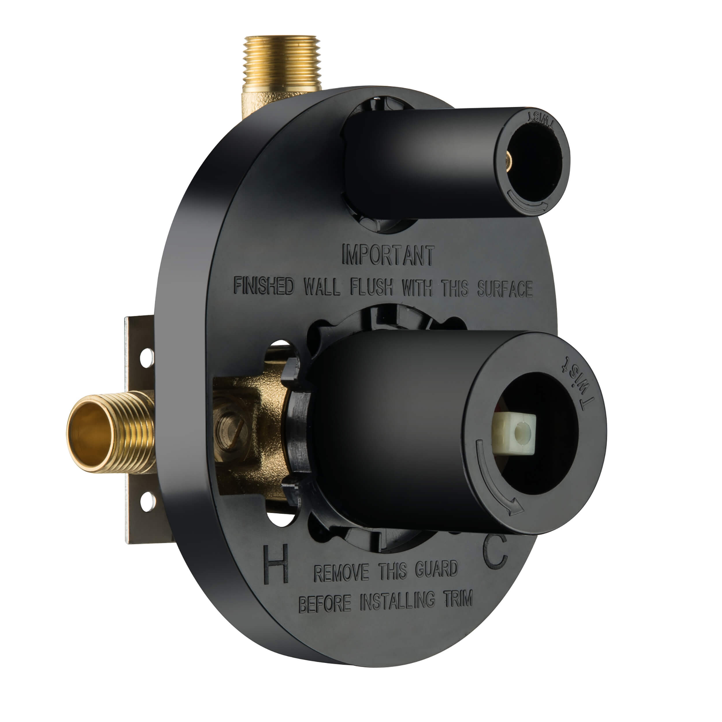2 Function Pressure Balance Shower System Rough-in Valve with Cartridge - SV1-2  - Shop at Home Craft Studio - 2
