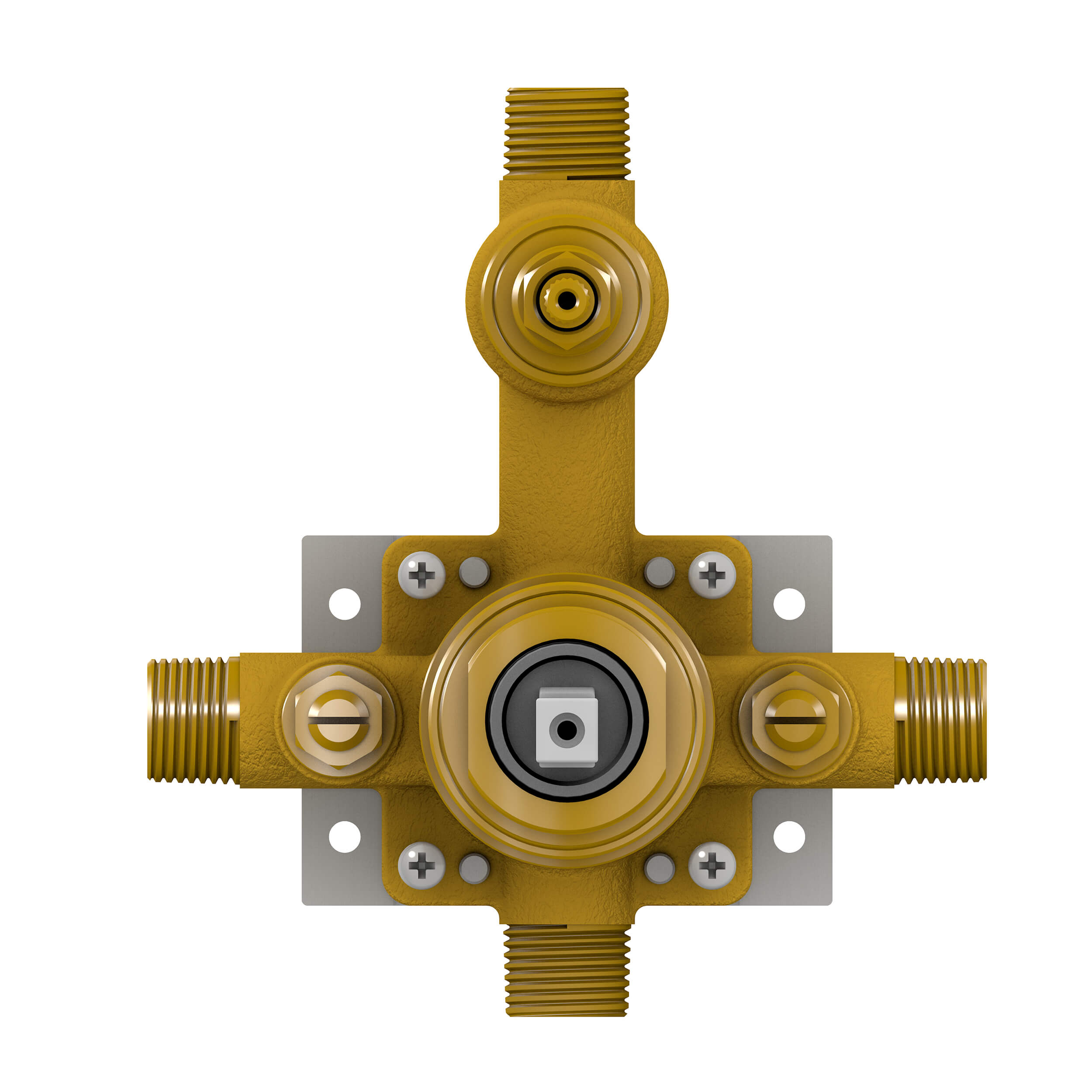 2 Function Pressure Balance Shower System Rough-in Valve with Cartridge - SV1-2  - Shop at Home Craft Studio - 3