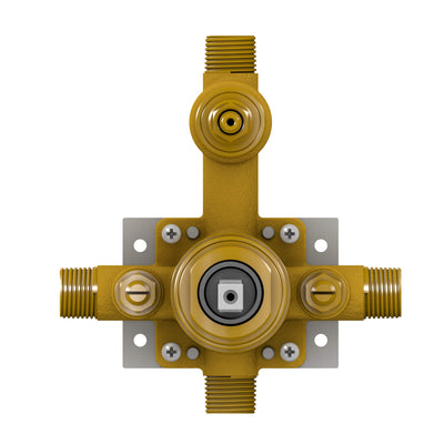 2 Function Pressure Balance Shower System Rough-in Valve with Cartridge - SV1-2  - Shop at Home Craft Studio - 3