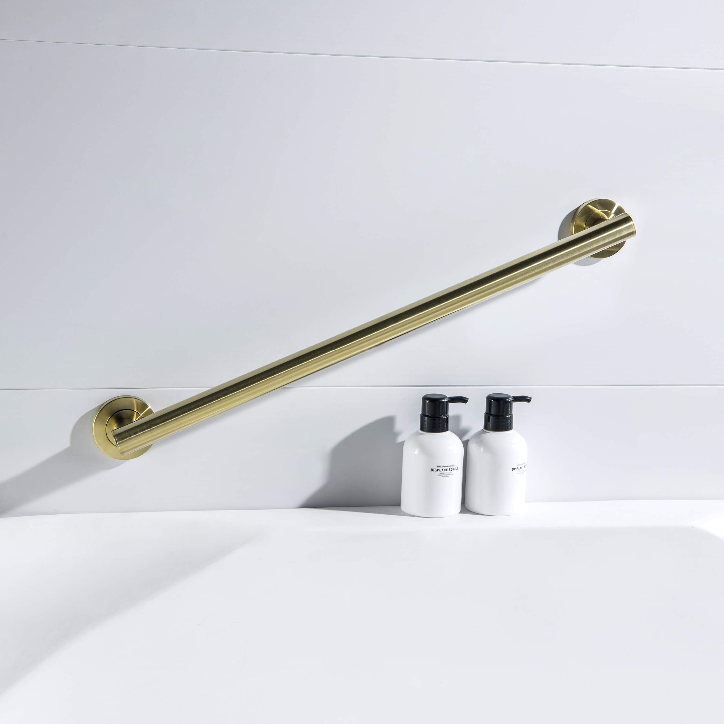 24" Stainless Steel Bathroom Safety Grab Bar - CGB-1124  - Shop at Home Craft Studio - 2