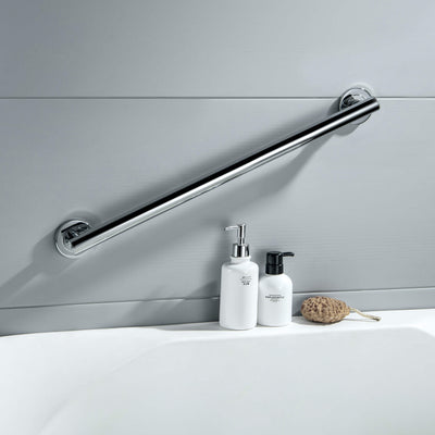 24" Stainless Steel Bathroom Safety Grab Bar - CGB-1124  - Shop at Home Craft Studio - 14