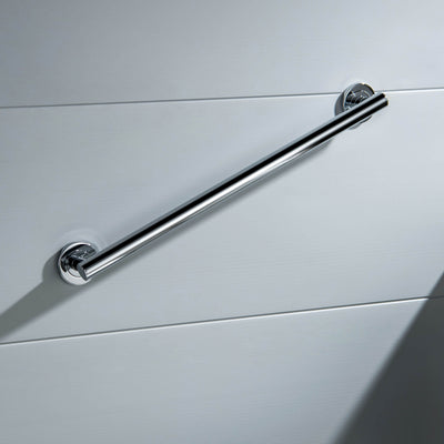 24" Stainless Steel Bathroom Safety Grab Bar - CGB-1124  - Shop at Home Craft Studio - 15
