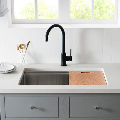 28" Undermount Single Bowl Stainless Steel Workstation Sink - C1-28ST  - Shop at Home Craft Studio - 4