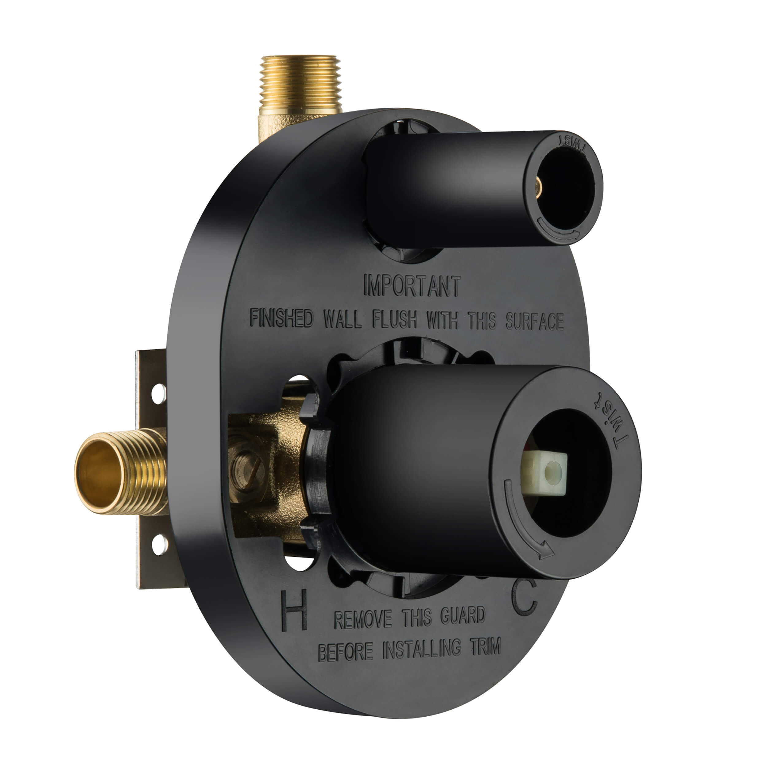 3 Function Pressure Balance Shower System Rough-in Valve with Cartridge - SV1-3  - Shop at Home Craft Studio - 2