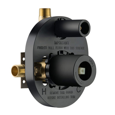 3 Function Pressure Balance Shower System Rough-in Valve with Cartridge - SV1-3  - Shop at Home Craft Studio - 2