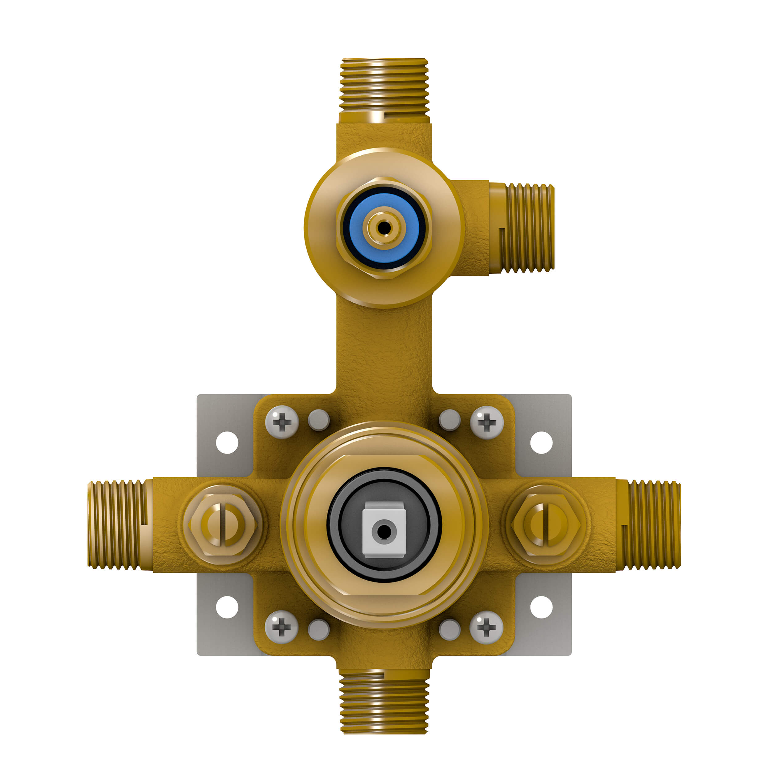 3 Function Pressure Balance Shower System Rough-in Valve with Cartridge - SV1-3  - Shop at Home Craft Studio - 3