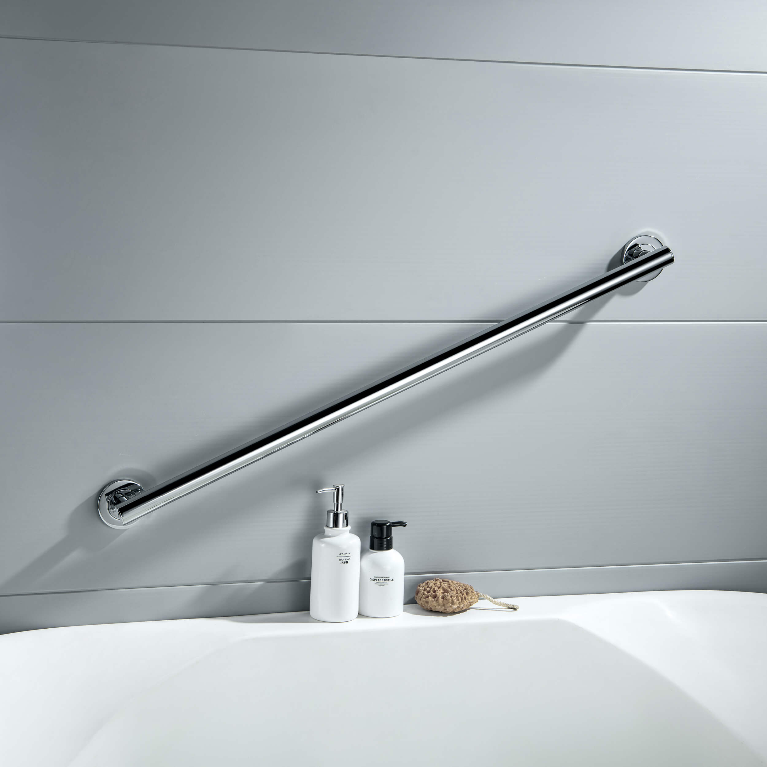 36" Stainless Steel Bathroom Safety Grab Bar - CGB-1136  - Shop at Home Craft Studio - 14