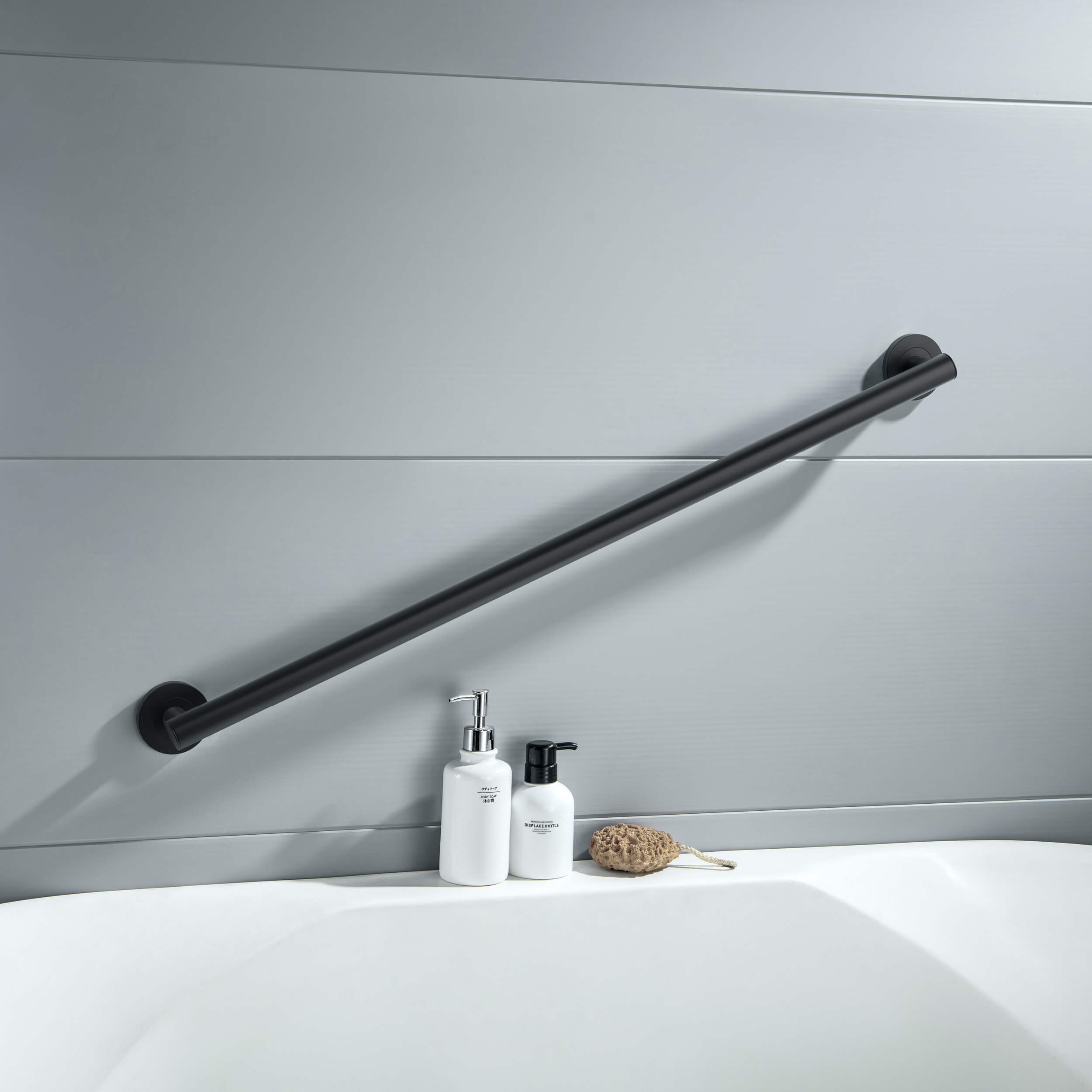 36" Stainless Steel Bathroom Safety Grab Bar - CGB-1136  - Shop at Home Craft Studio - 20
