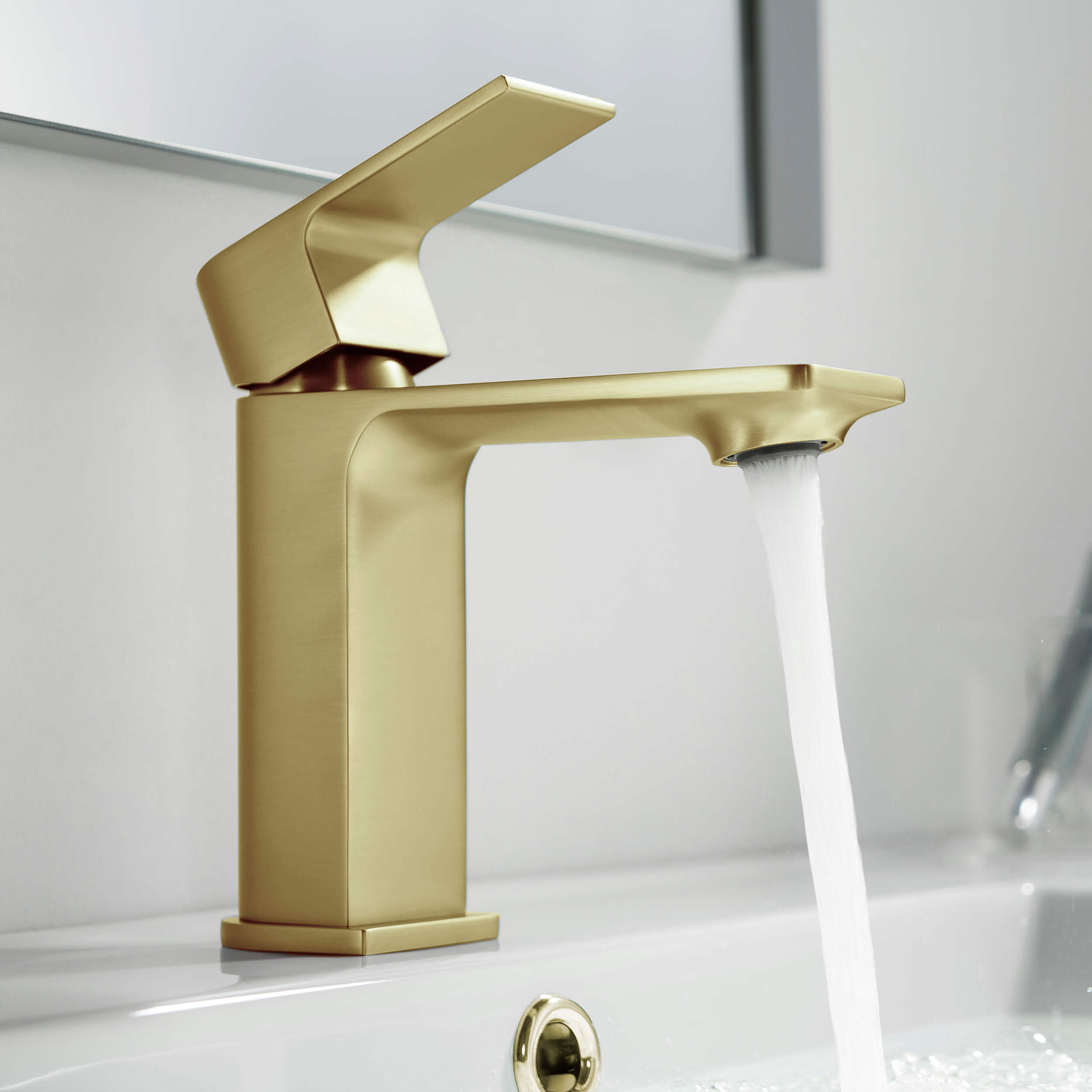 Aurora Single Handle Bathroom Vanity Sink Faucet with Pop Up Drain CBF-1001  - Shop at Home Craft Studio - 5