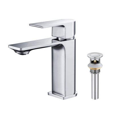 Aurora Single Handle Bathroom Vanity Sink Faucet with Pop Up Drain CBF-1001  - Shop at Home Craft Studio - 13